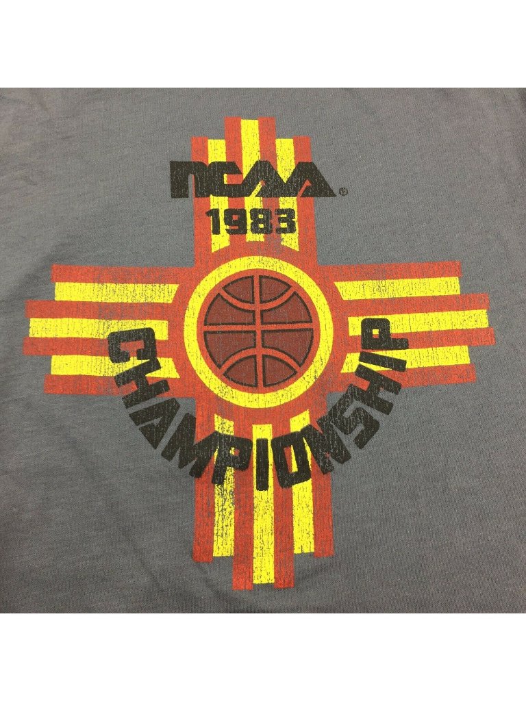 Retro Brand 1983 College Basketball Ncaa Tournament Gray TShirt Size Small